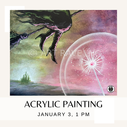 Acrylic Painting with Christy - January 3
