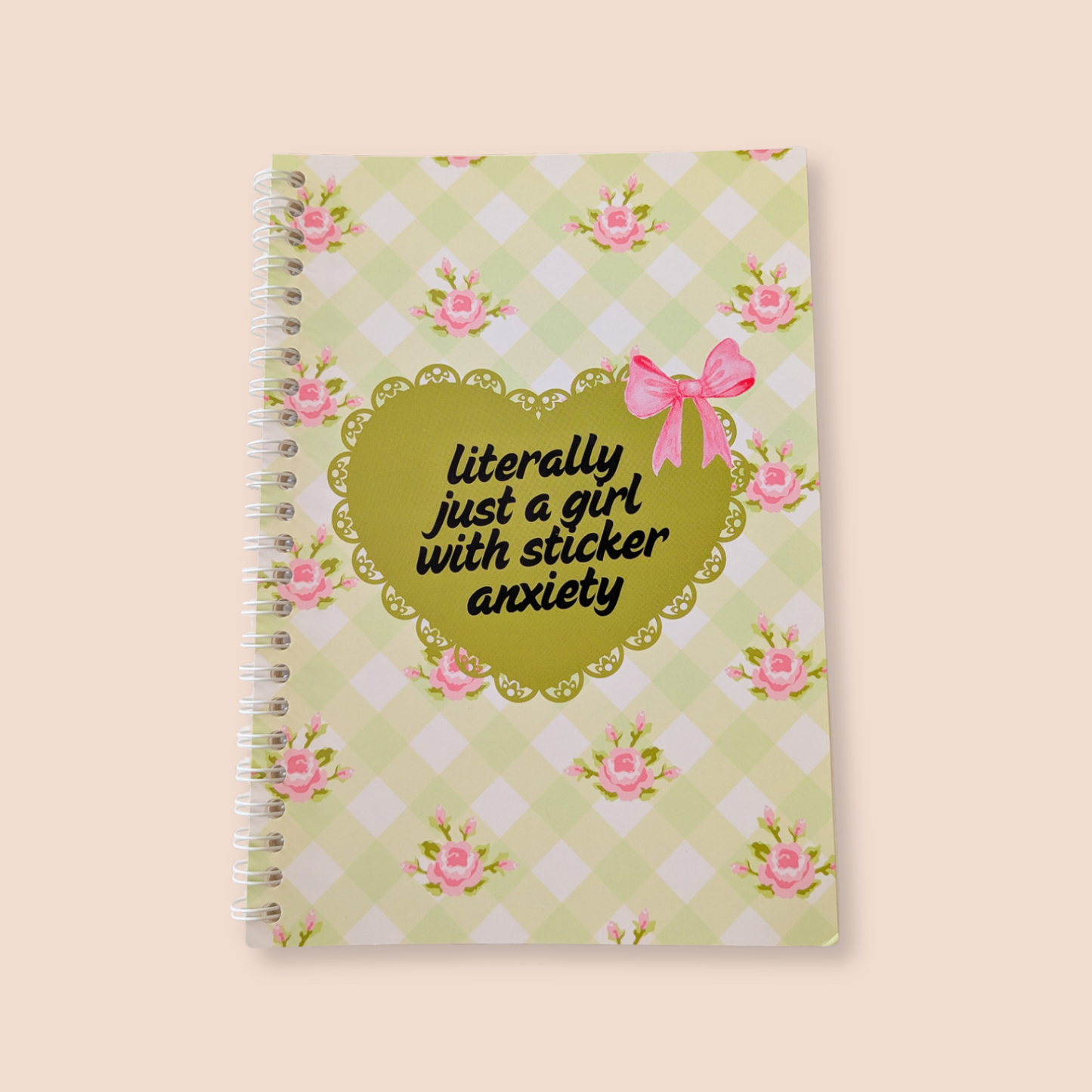 Literally just a girl with sticker anxiety *sticker book*
