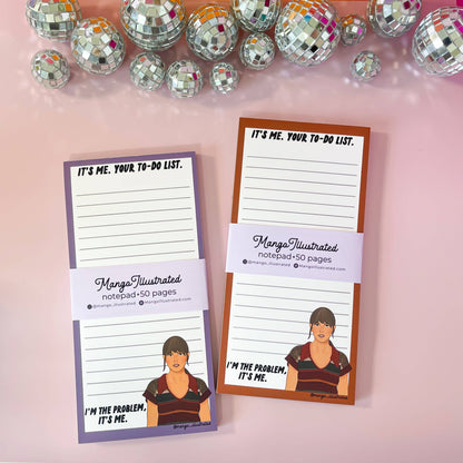 Lavender Anti-Hero notepad