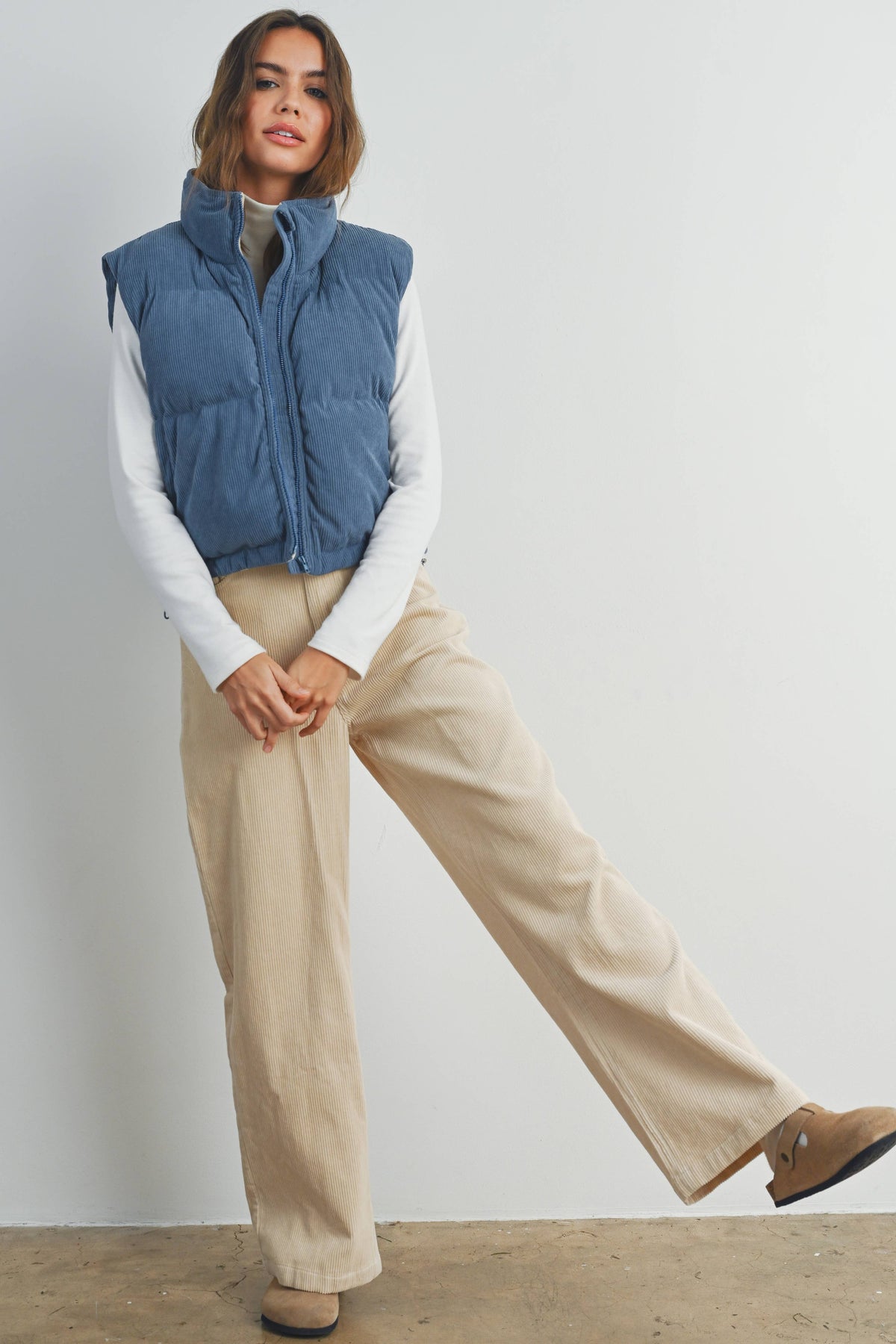 Curated Corduroy Puffer