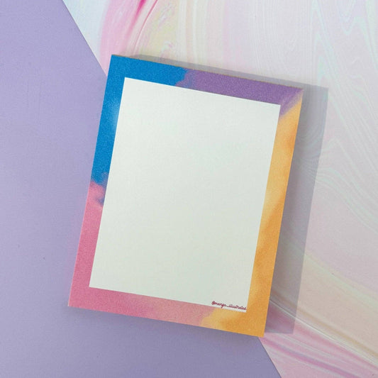 Afterglow notepad