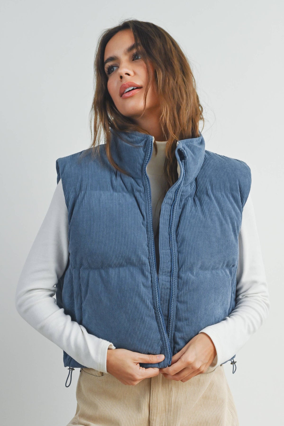 Curated Corduroy Puffer