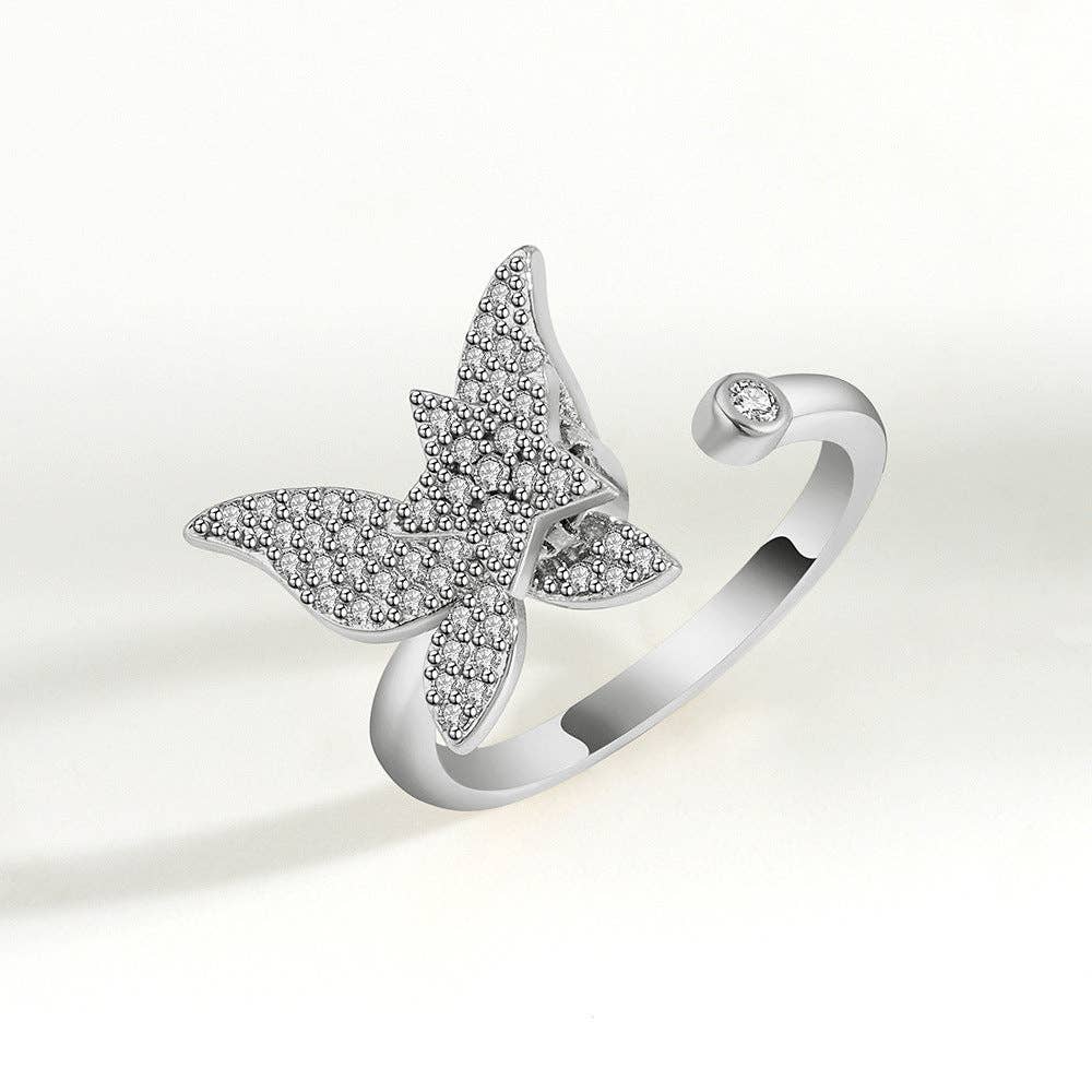 Butterfly Fidget Ring