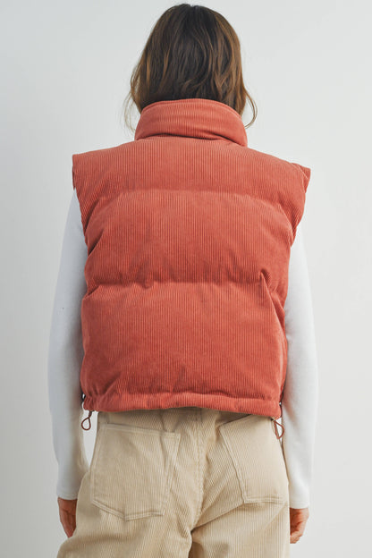 Curated Corduroy Puffer