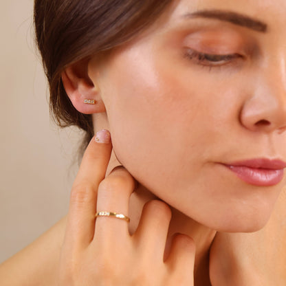 Gold Filled Bar Studs