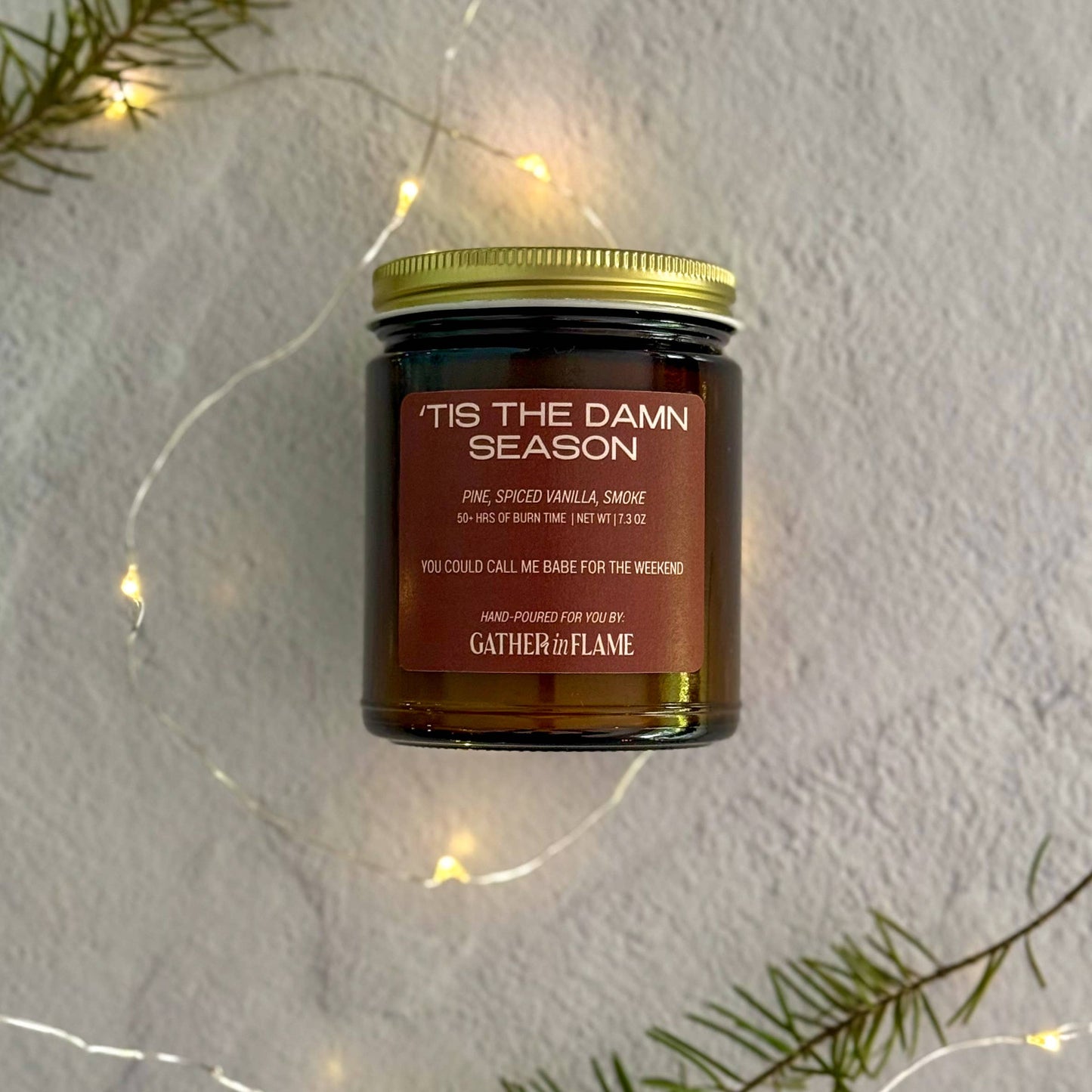 ’Tis the Damn Season Candle
