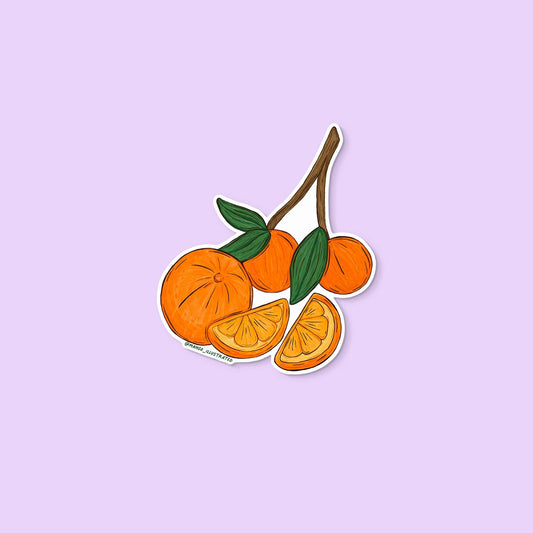 Oranges sticker