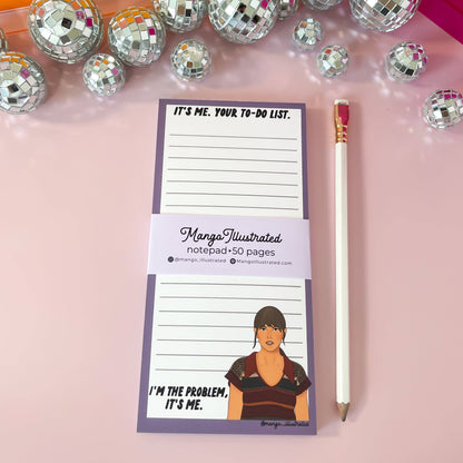 Lavender Anti-Hero notepad