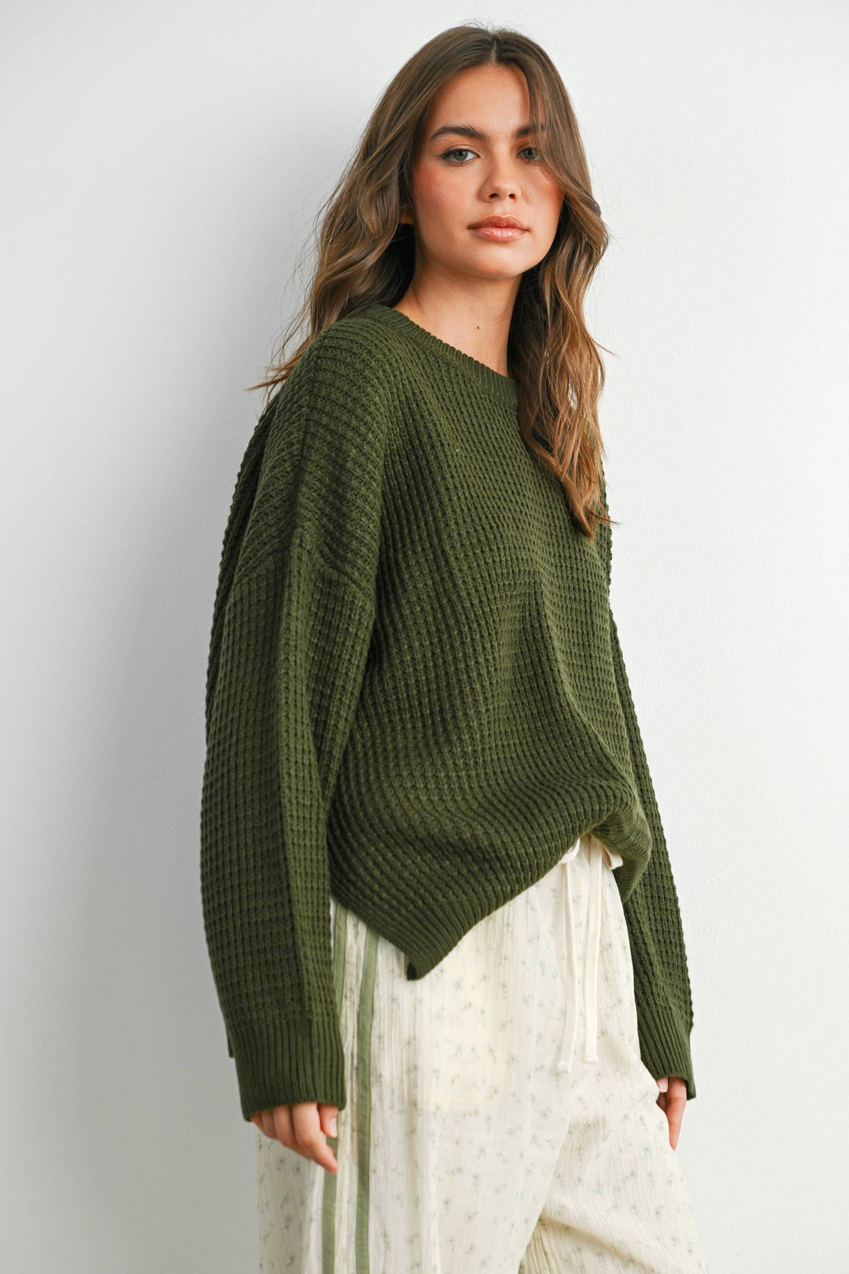 Curated waffle top