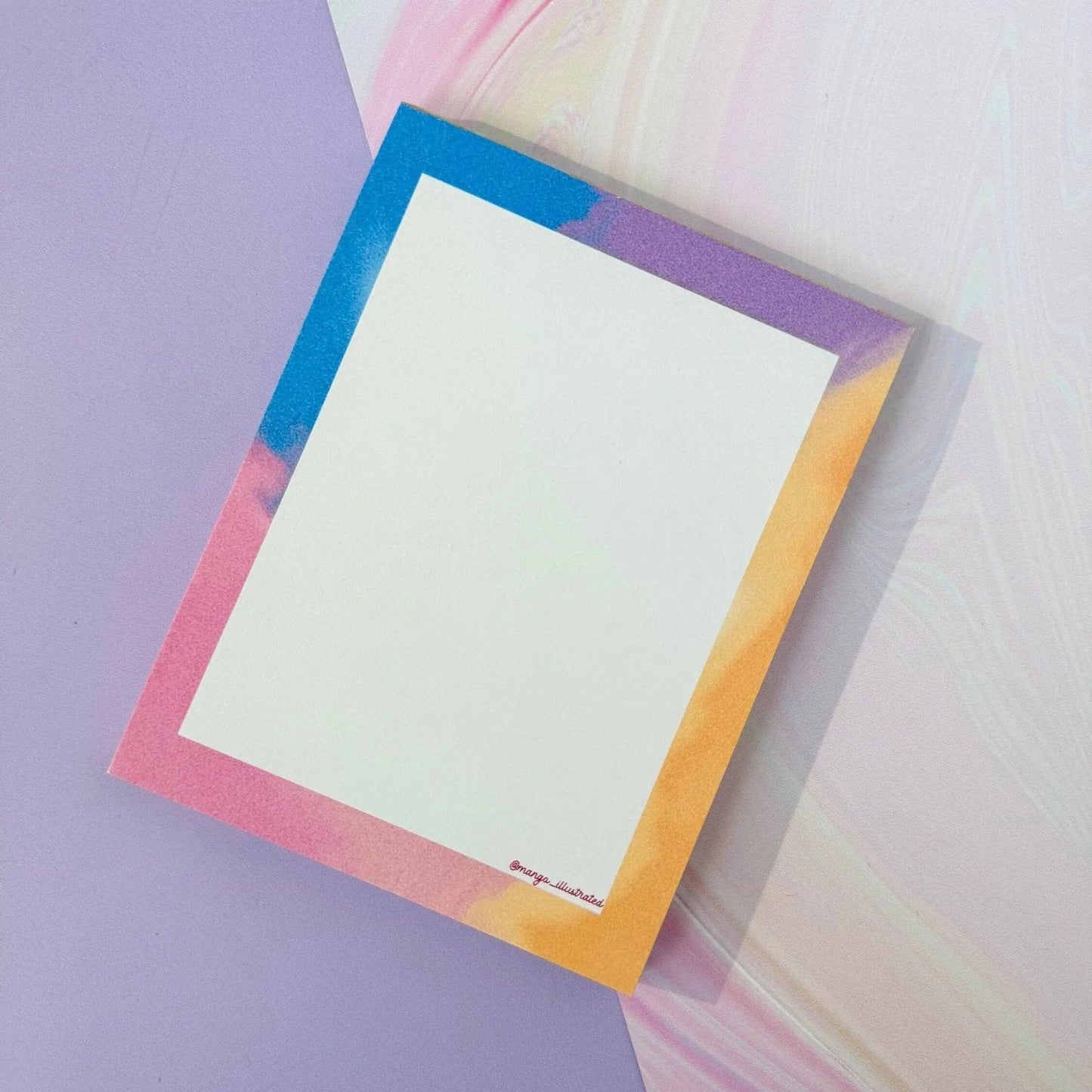 Afterglow notepad