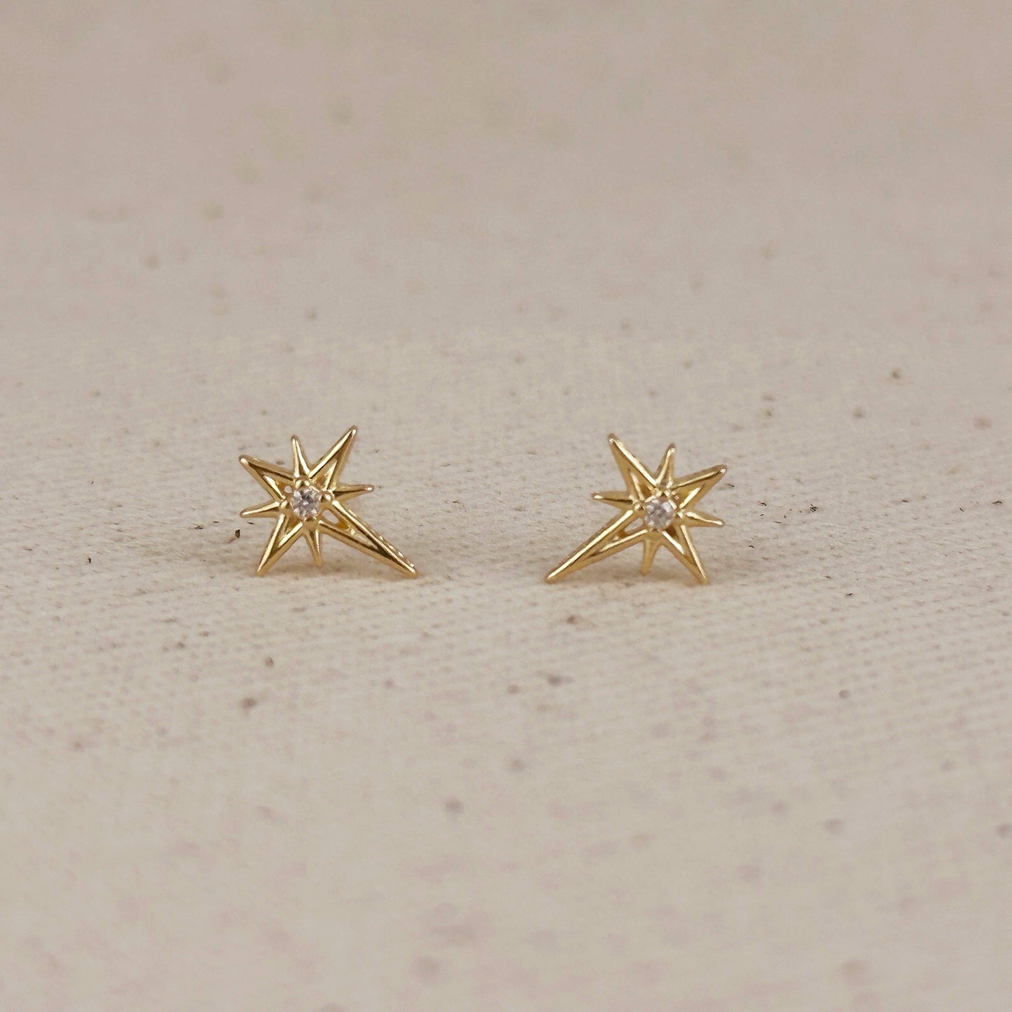 Starburst Gold-Filled Studs
