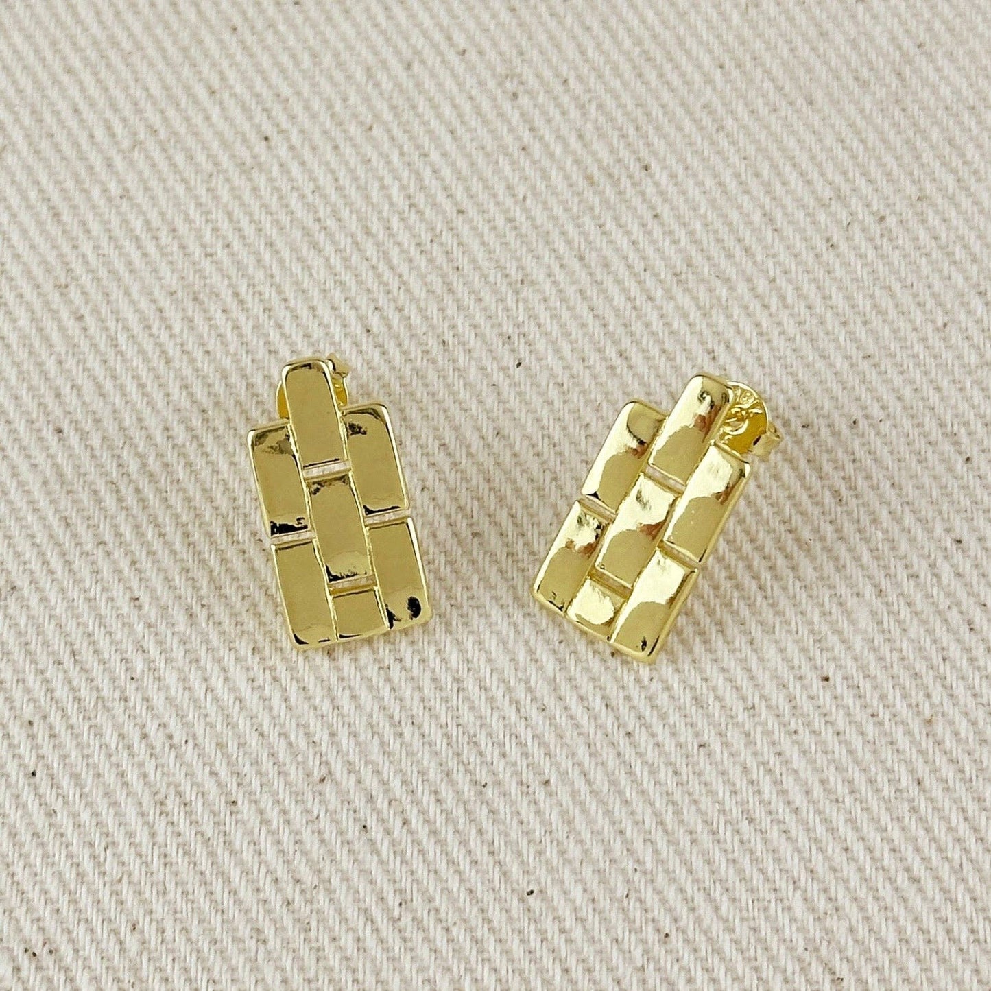 Gold Filled Watch Band Studs