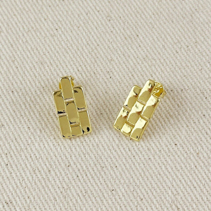 Gold Filled Watch Band Studs