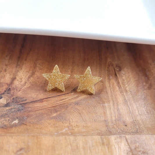 Sparkle Star Studs