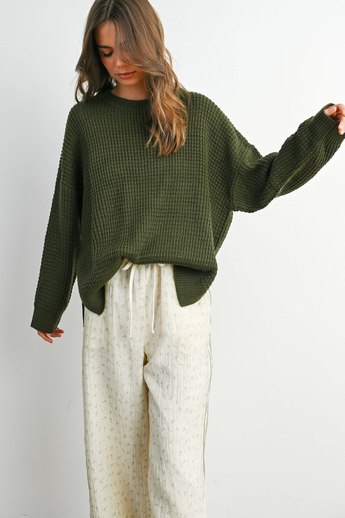 Curated waffle top