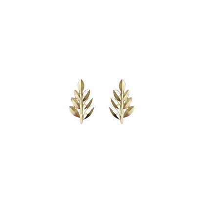 Leaf Stud Earrings