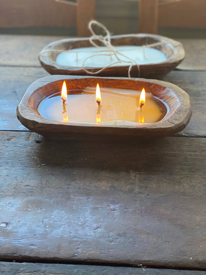 Dough Bowl Candle - Winter