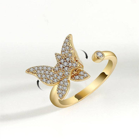 Butterfly Fidget Ring