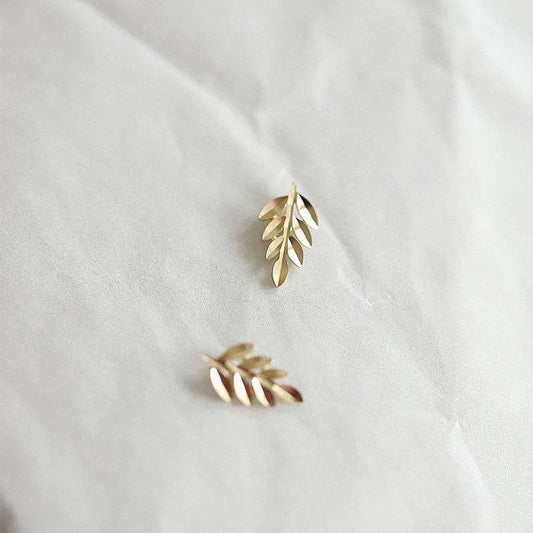 Leaf Stud Earrings