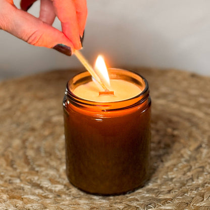 Champagne Problems Wood Wick Candle