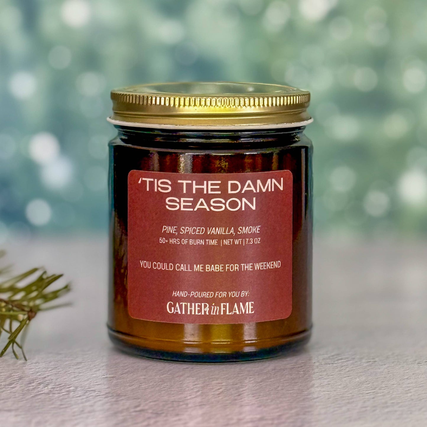 ’Tis the Damn Season Candle