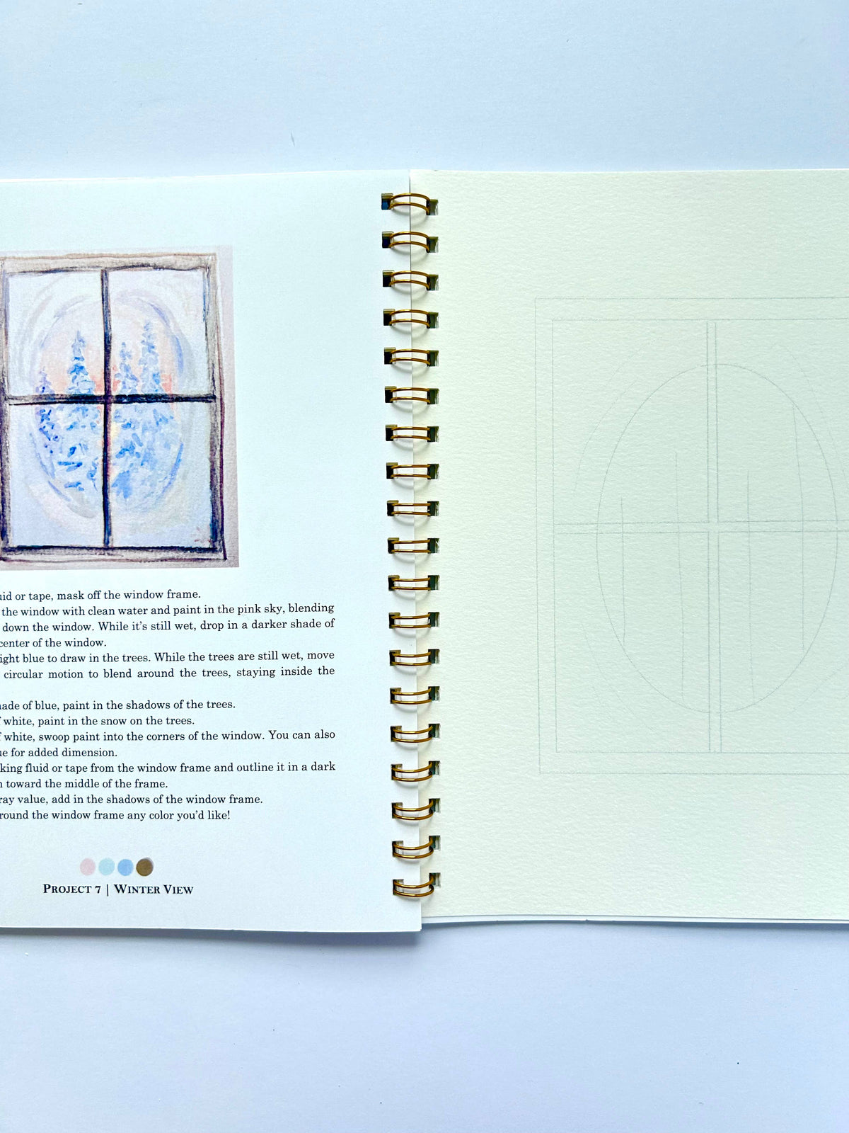 Winter Watercolor Workbook