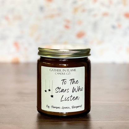 To The Stars Who Listen Candle