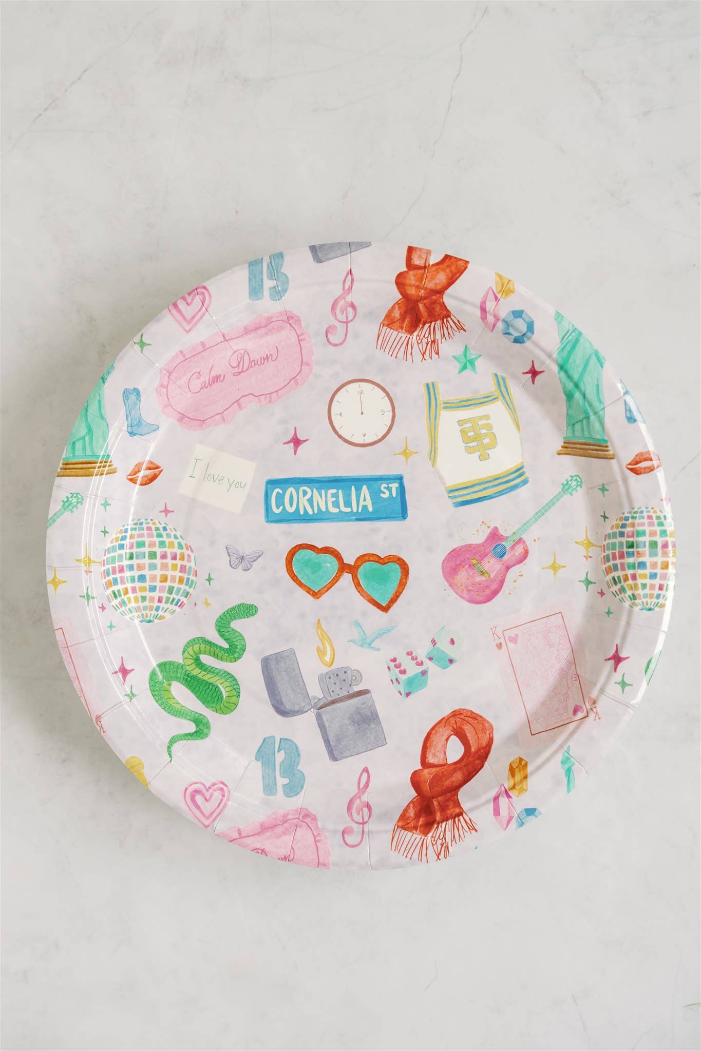 Eras Paper Plate Pack, Taylor Swift