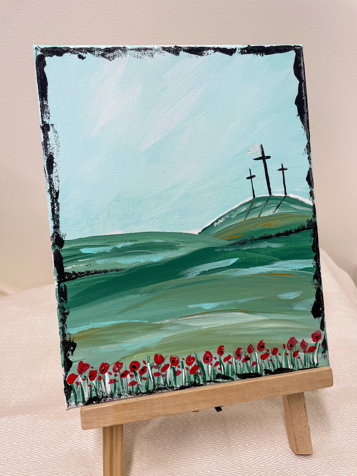 Three Crosses Painting