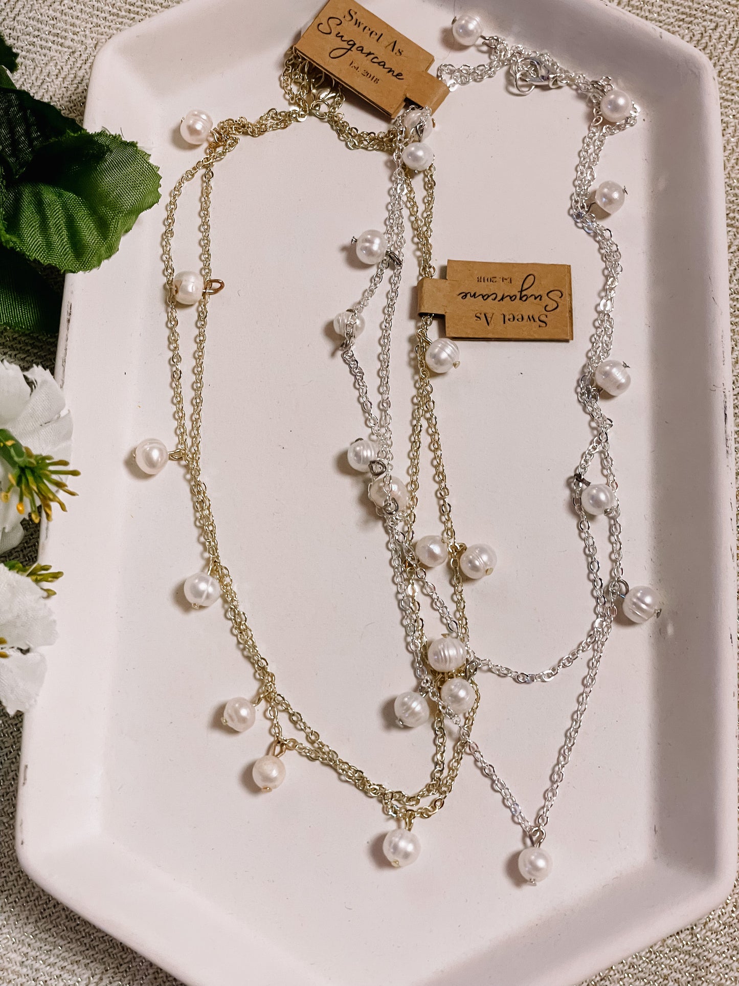 Camille pearl necklace