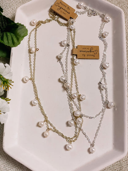 Camille pearl necklace