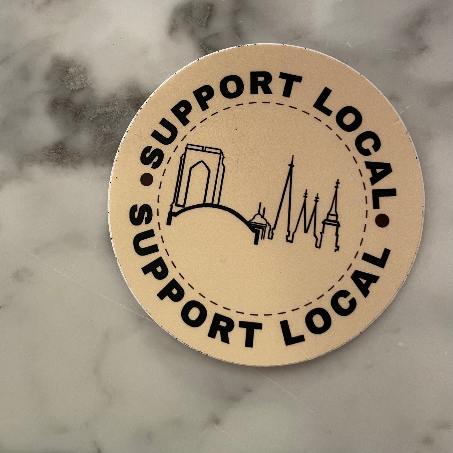 Support local Frederick sticker