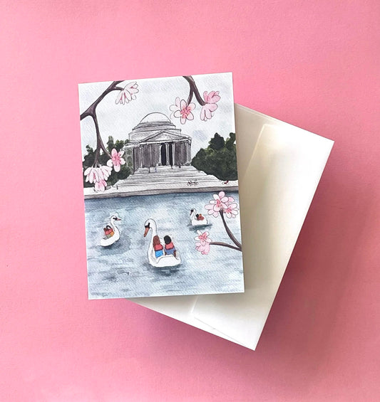 Jefferson Memorial Card