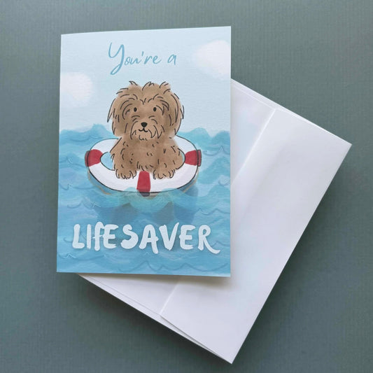 Dog Lifesaver Card