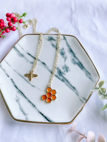 Bee Charm Necklace