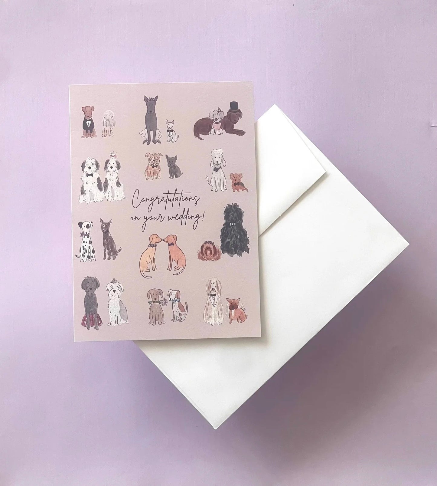 Congrats on the Wedding Card