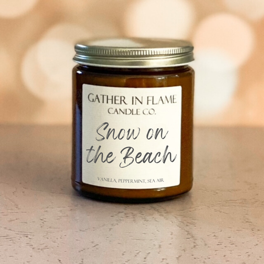 Snow on the Beach Candle Holiday Candles