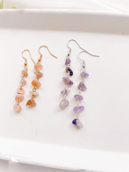 Waterfall earrings